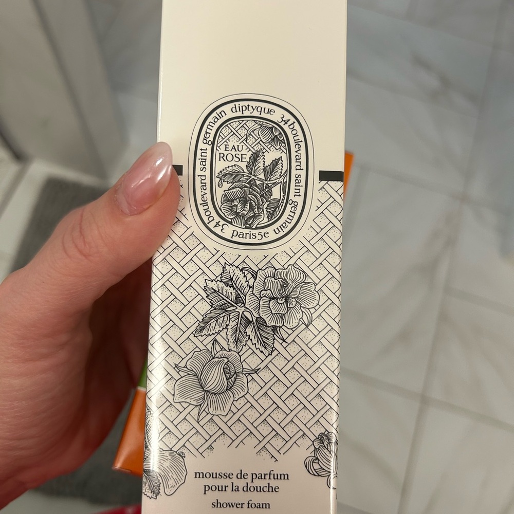Diptyque Eau Rose Shower Foam - Cream